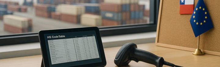 Revisión de documentación de origen en línea de producción; códigos de lote y trazabilidad en andén logístico