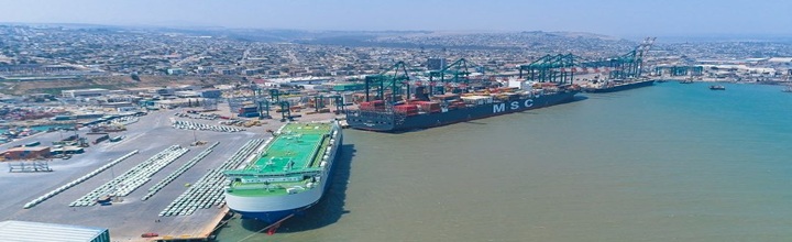 Operación de contenedores refrigerados en terminal portuario de San Antonio